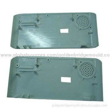 Plastic Injection Molding for Medical Equipment Bottom Cases, Fire-proof ABS Material